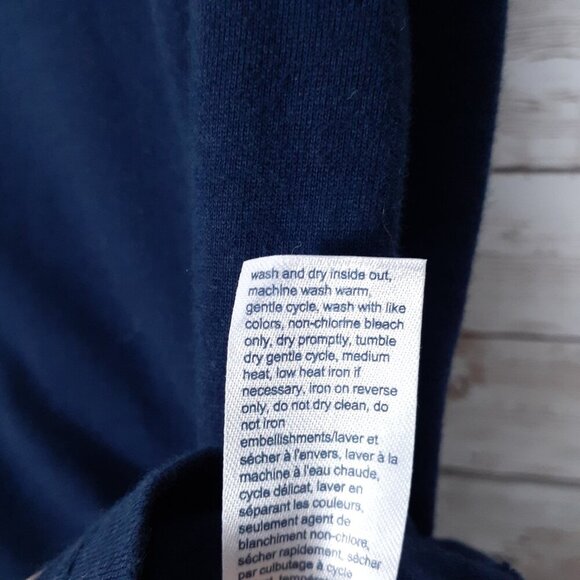 Tommy Hilfiger Denim Mens Short Sleeve T Shirt S Logo Blue 890 - Picture 5 of 5